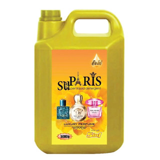 Thùng 4 can hoặc 4 túi  nước giặt 5L SuParis ( 4 can*5L= 20L, 4 túi*3,6l=14,4L)