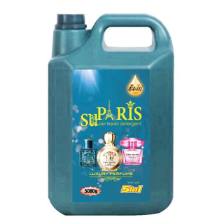 Thùng 4 can hoặc 4 túi  nước giặt 5L SuParis ( 4 can*5L= 20L, 4 túi*3,6l=14,4L)