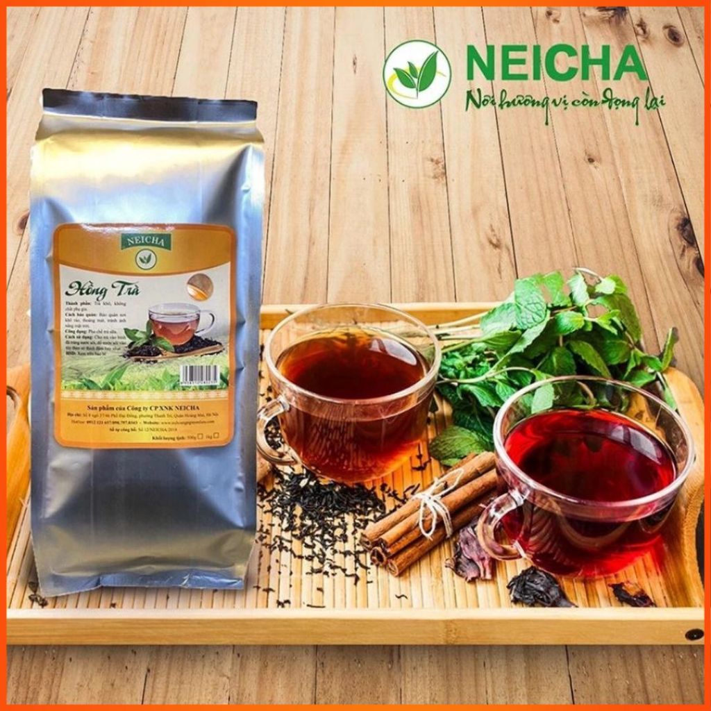 Hồng Trà NEICHA 500g – Đậm Vị Trà Đen, Pha Trà Sữa Chuẩn Quán