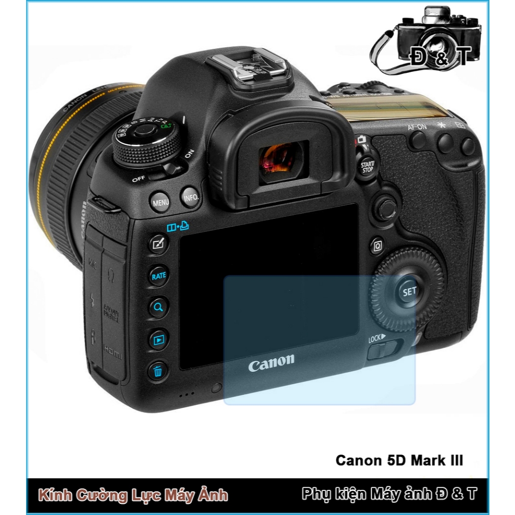 Cường lực Canon 5D Mark III