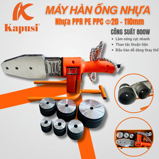 [Chính hãng] Máy Hàn Ống Nhiệt Ống Nhựa PPR PE PPC Hãng Kapusi Japan Phi 20 - 110mm