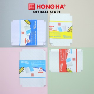  Bọc sách vở decal Hồng Hà  tâp 10 chiếc  - 3560 3561 3584 3562 