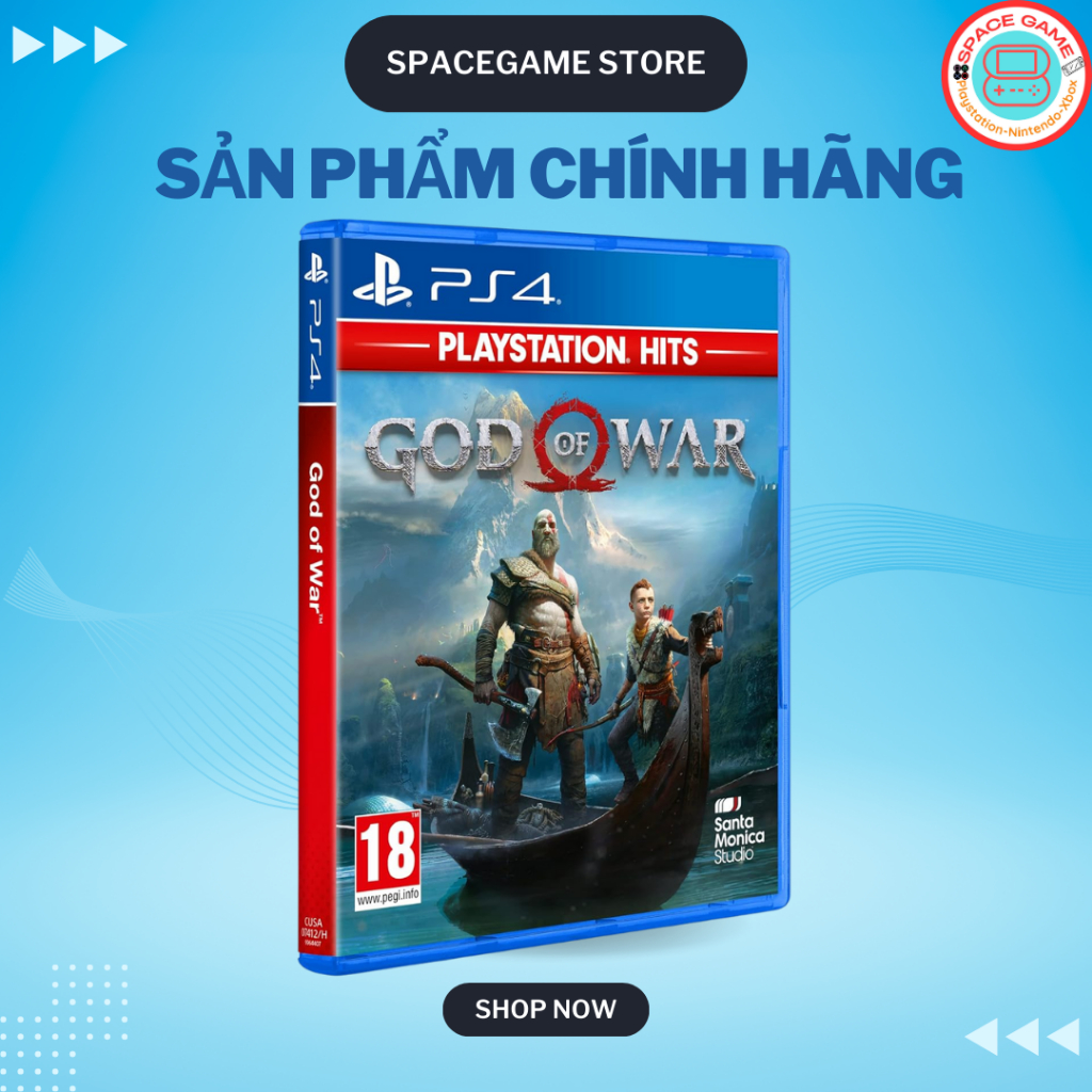 GAME PS4 : GOD OF WAR 2018