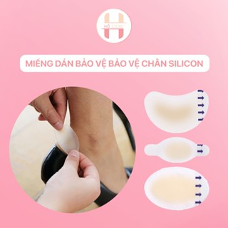 Miếng dán silicon bảo vệ giảm đau, phù chân khi đi giày cao gót, giảm ma sát khi mang giày MD12