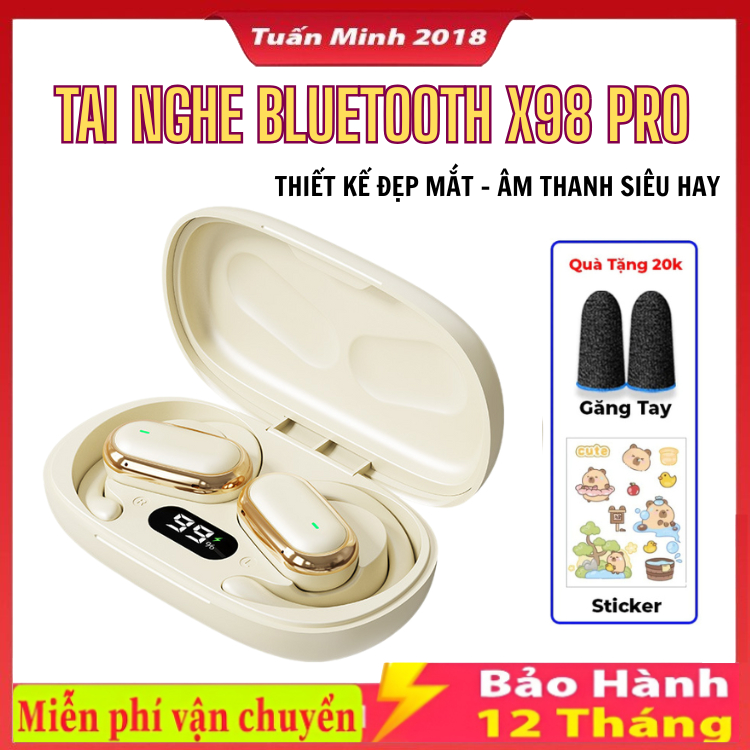 Tai nghe không dây Bluetooth OWS X98 / F9 / M10 / M100 PRO Tai nghe Chạm cảm ứng , Đeo thoải mái