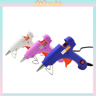  Tặng 10 cây keo dán súng Bắn Keo Nến Silicon Máy 20W Có Nhiều Màu Sắc Thiết Kế Đơn Giản Và Tiện Dụng 