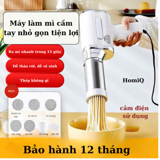 Máy làm mì cầm tay- tiện lợi, nhanh gọn tại nhà- BẢO HÀNH 12 THÁNG