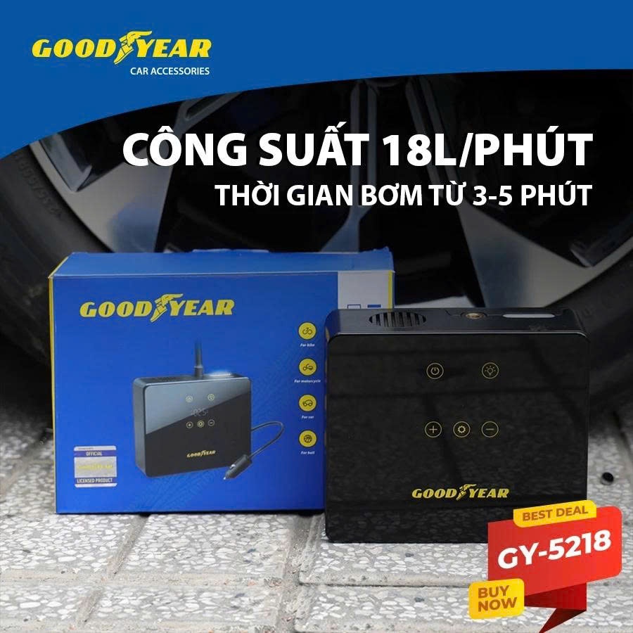 MÁY BƠM LỐP ĐIỆN TỬ CẢM ỨNG GY-5218