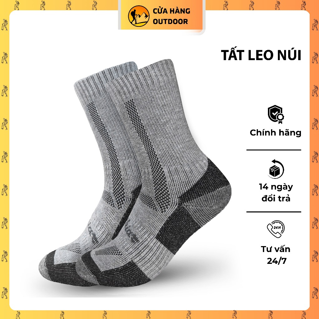 Tất leo núi cao cổ Gothiar Performa Crew Socks