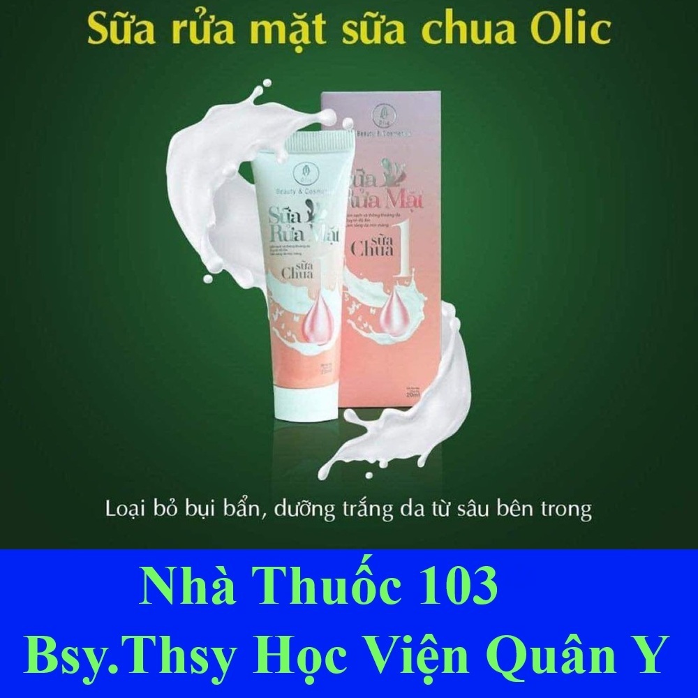sữa rửa mặt sữa chua olic (20ML/100ML)