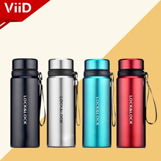 Bình Giữ Nhiệt 800ml 1100ml LHC6180 Có Khay Lọc Trà Dây Treo Xách,Chất liệu inox 304