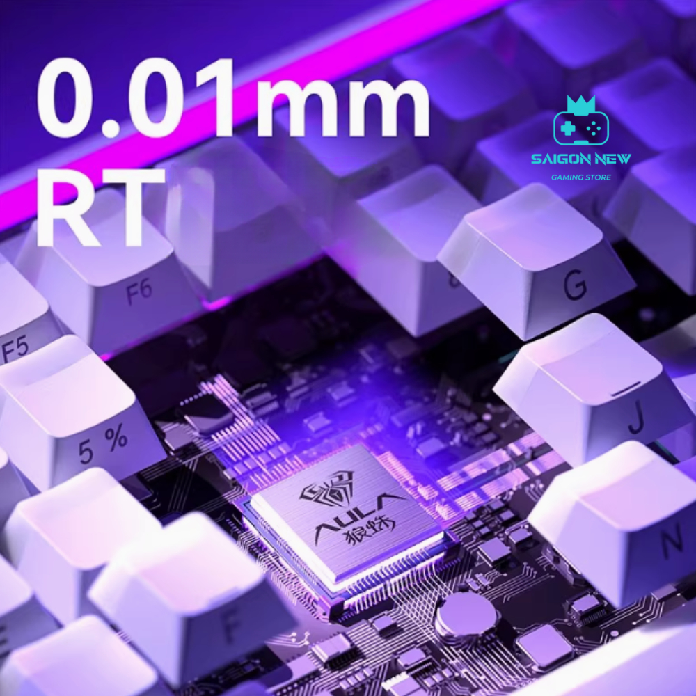 Bàn phím cơ Gaming Aula Hero84 - Công nghệ Rapid Trigger 0.01mm - Hỗ trợ 8k - Có Hotswap - LED RGB | BigBuy360 - bigbuy360.vn