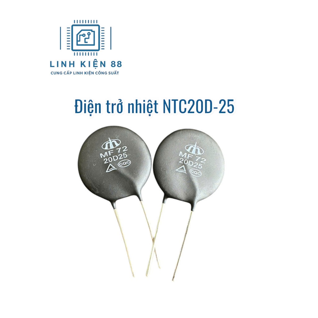 5 con Điện trở nhiệt MF72 NTC20D-25 NTC 20D-25 mới chính hãng