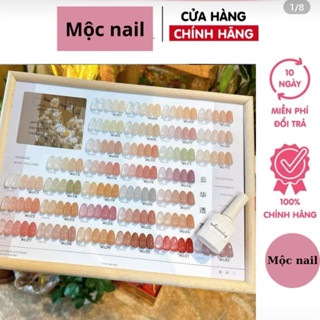 sét thạch đục  32 màu bảng gỗ xinh xỉu Thạch đục che khuyết điểm móng tốt .