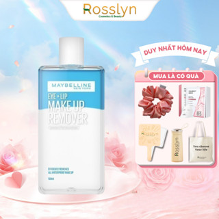 Nước tẩy trang mắt và môi Maybelline New York Eye & Lip Makeup Remover 150ml Rosslyn