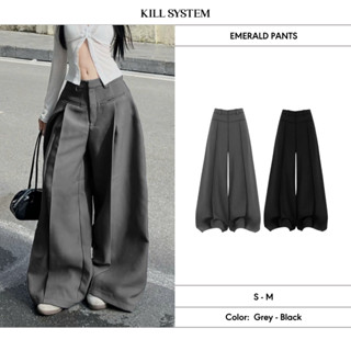 Quần tây dài ống rộng EMERALD - KILL SYSTEM