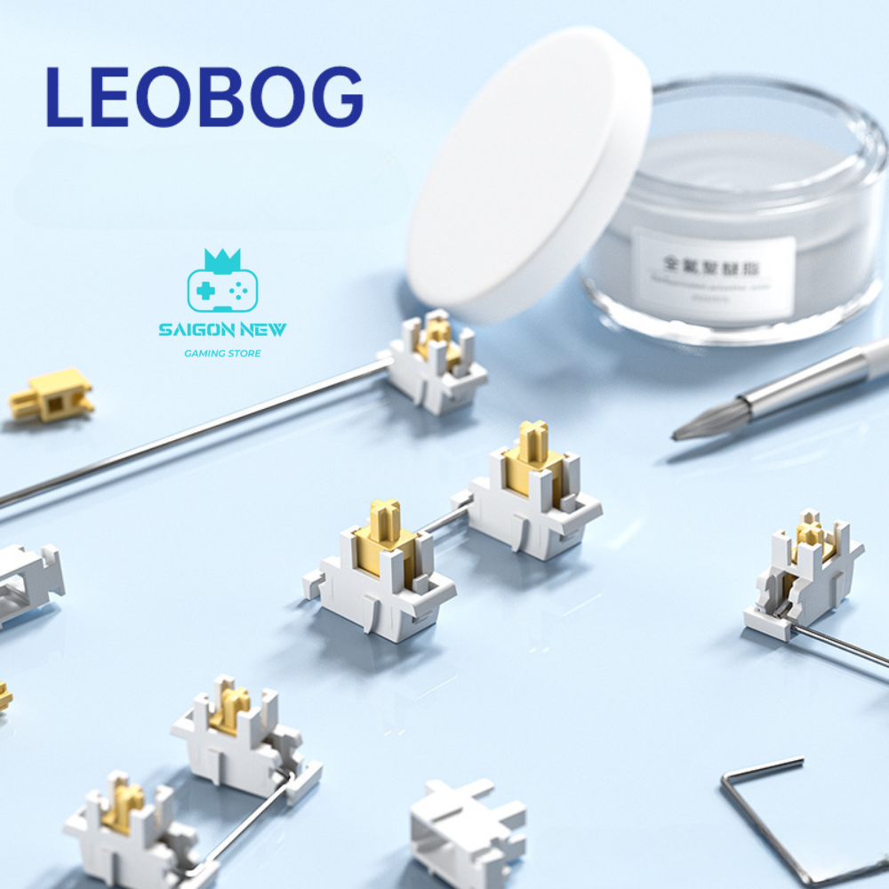 Bàn phím cơ không dây Leobog Hi75C - Case nhôm - LED RGB mạch xuôi, có núm xoay và app tùy chỉnh | BigBuy360 - bigbuy360.vn