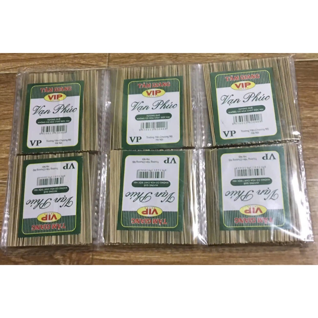 Vỉ 30 gói tăm giang cật 100%