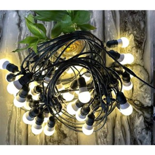 Dây bóng đèn led trang trí ngoài trời 5m 6m 7m 10m treo thả ngoài trời, sân vườn, ban công, quán cà phê - chống nước