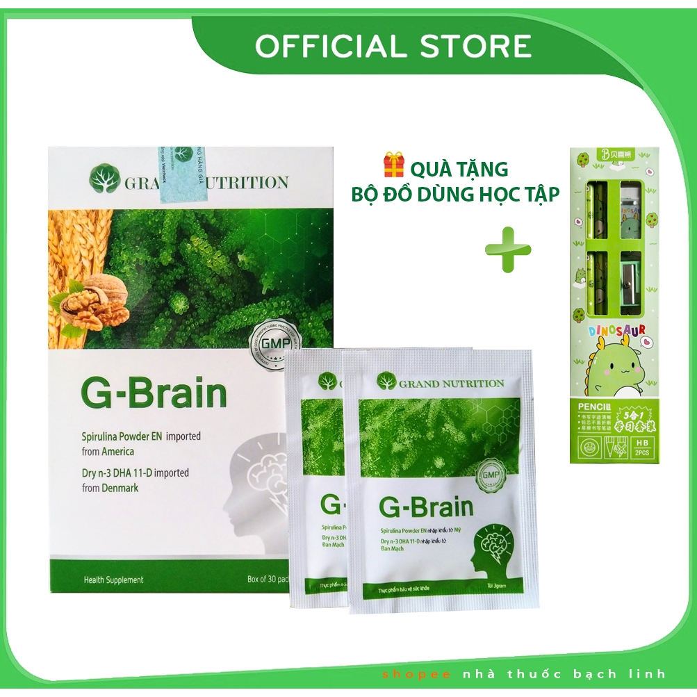 G-Brain Cốm Hỗ trợ Phát Triển Trí Não Chính Hãng