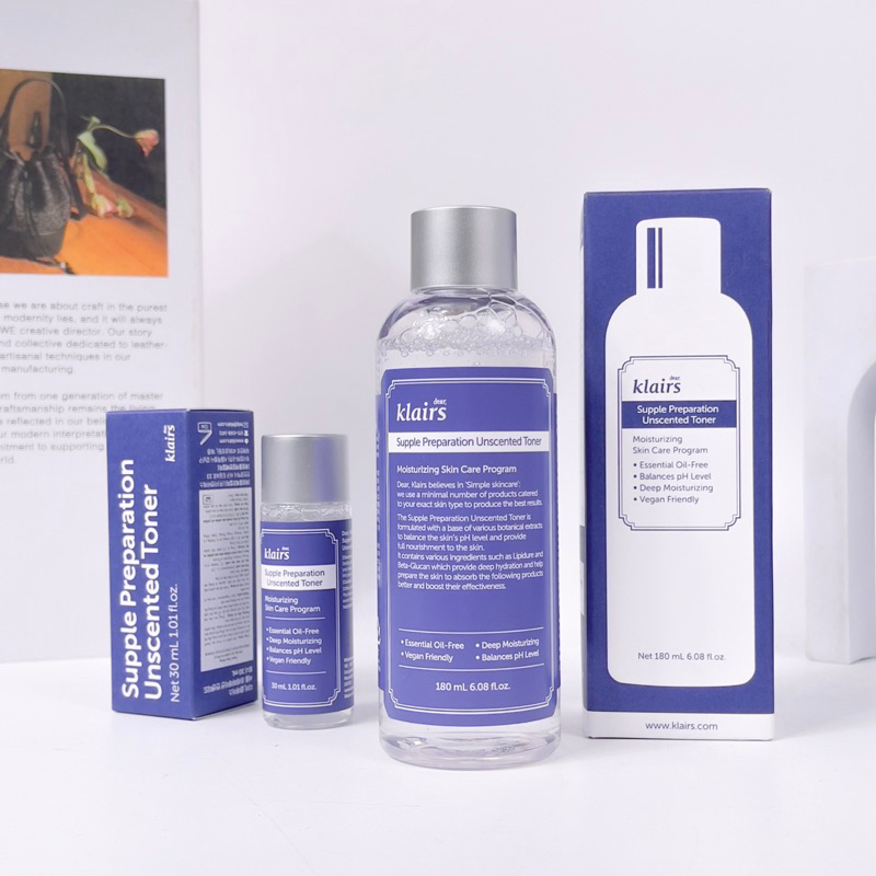 Toner Dear, Klairs | Supple Preparation Toner Nước hoa hồng cân bằng da Klairs