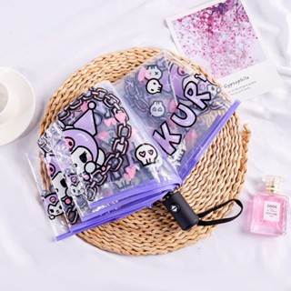  Ô trong suốt gấp gọn che mưa cute Sario Hello Kitty Kuromi Melody – quà tặng học sinh – vppthamle 