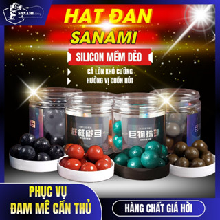 Hạt Đan Silicon Chìm Lửng Hương Việt Quất , Hương Thịt Ốc Chuyên Săn Hàng MO37 - Sanami Fishing