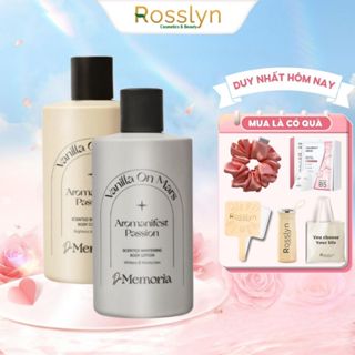 Sữa Tắm Và Dưỡng Thể Trắng Da Hương Nước Hoa Thư Giãn De Memoria 300ml/chai