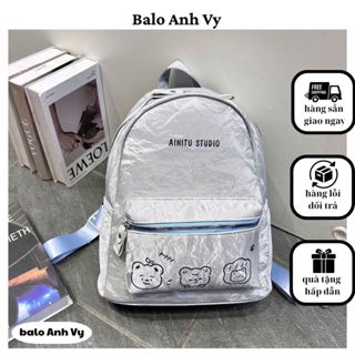 🔥𝐒𝐀𝐋𝐄 ĐẬ𝐌 balo da nhung full màu hàng VN loại 1 mẫu mới hottrend vừa laptop vừa giấy A4