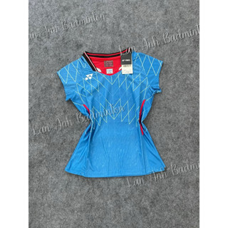  Áo Cầu lông tuyển nhật tay hến mới 2025 dành cho nữ không in dùng trong tập luyện và thi đấu 