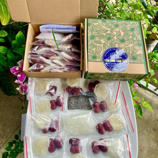 Tổ Yến Baby Vụn Ăn Liền – Set 10 Gói [Nguyên Chất] – Tặng Táo, Hạt Chia, Đường – Cho Mẹ Bầu & Trẻ Nhỏ & Người Lớn Tuổi