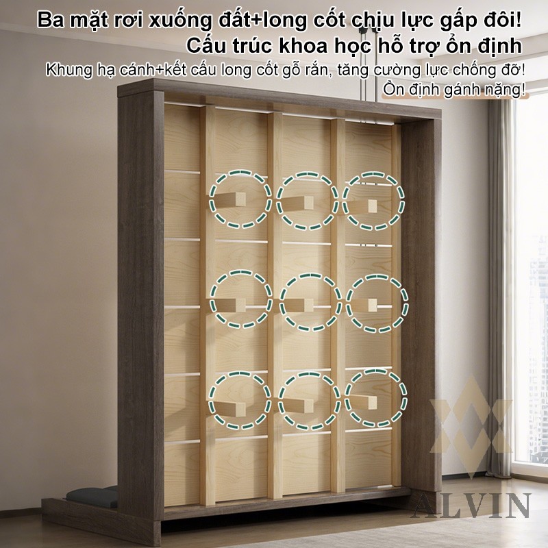 ALVIN Giường Đôi Gỗ Tự Nhiên Cao Cấp Ngăn Chứa Tiện Lợi, Chắc Chắn Và Sang Trọngv Bền ĐẹpĐầu Giường | BigBuy360 - bigbuy360.vn