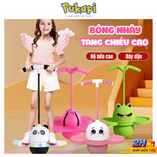 Bóng Nhảy Tăng Chiều Cao Bóng Nảy Bóng Nhẩy Bóng Nhún Cao Su Đàn Hồi Phát Triển Sức Khỏe Vận Động- Đồ Chơi Cho Bé PUKAPI