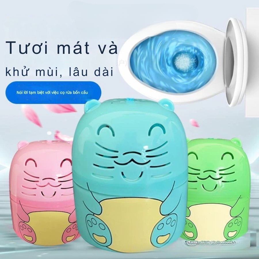 Lọ thả bồn cầu lọ tẩy bồn cầu diệt khuẩn khử mùi cao cấp mùi hương nhẹ màu sắc tự nhiên viên thả bồn cầu KABA