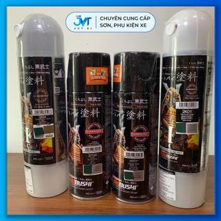 COMBO sơn Samurai H111 bạc gồm 4 chai (Lót - Nền 124 - Màu H111 - Phủ keo)