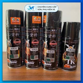 COMBO sơn Samurai H111 bạc gồm 4 chai (Lót - Nền 124 - Màu H111 - Phủ keo)