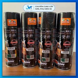 COMBO sơn Samurai H111 bạc gồm 4 chai (Lót - Nền 124 - Màu H111 - Phủ keo)