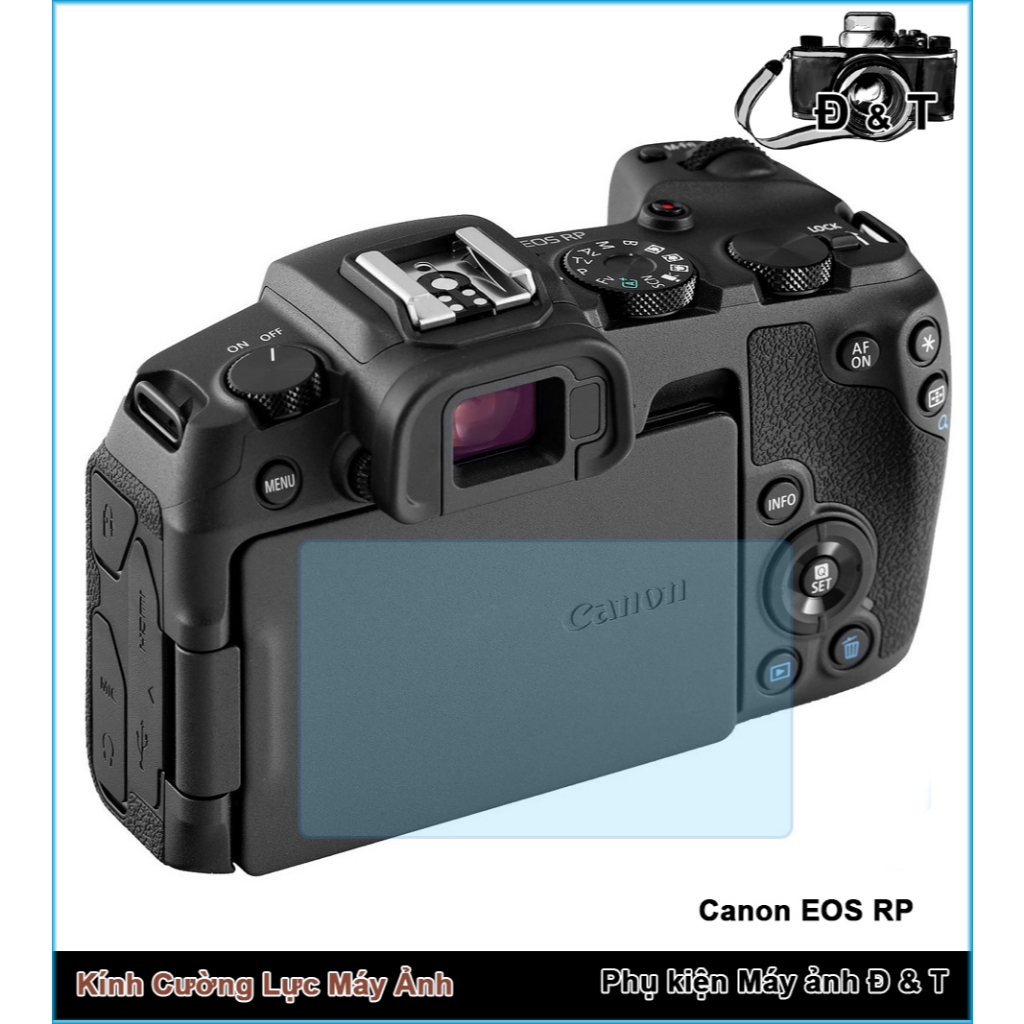 Cường lực Canon EOS RP