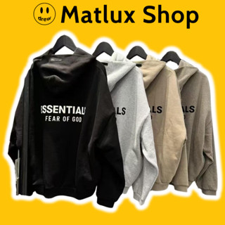 [BEST QUALITY] Áo hoodie Fear Of God Essentials SS25 Jersey chất liệu nỉ bông cao cấp, Áo khoác FOG