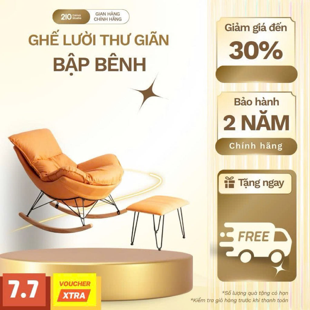 [KHUNG SIÊU BỀN ] Ghế Lười Thư Giãn Bập Bênh CÁNH CỤT LOẠI TỐT Đọc Sách , Xem Phim DECOR | BigBuy360 - bigbuy360.vn