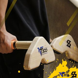  Thanh Parallettes Gỗ Cao Su chịu lực – Hỗ Trợ Handstand Push-Up L-Sit 