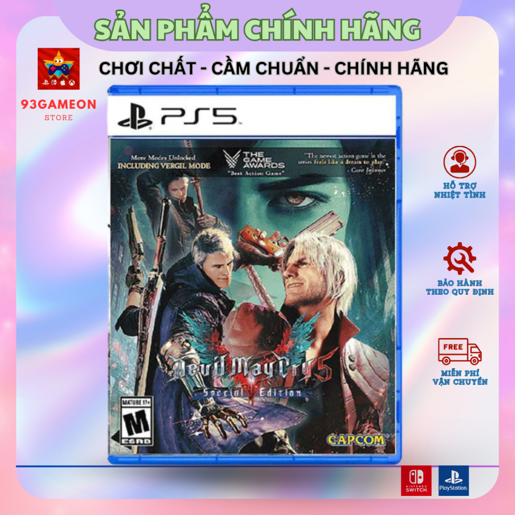 Đã Game PS5: Devil May Cry 5 Special Edition