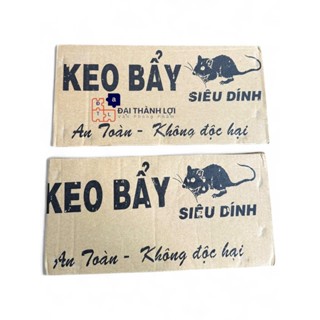  COMBO 5 10 KEO DÍNH CHUỘT SIÊU DÍNH HÀNG VIỆT NAM - BẪY ĐƯỢC CHUỘT TO - KHÔNG ĐỘC HẠI 