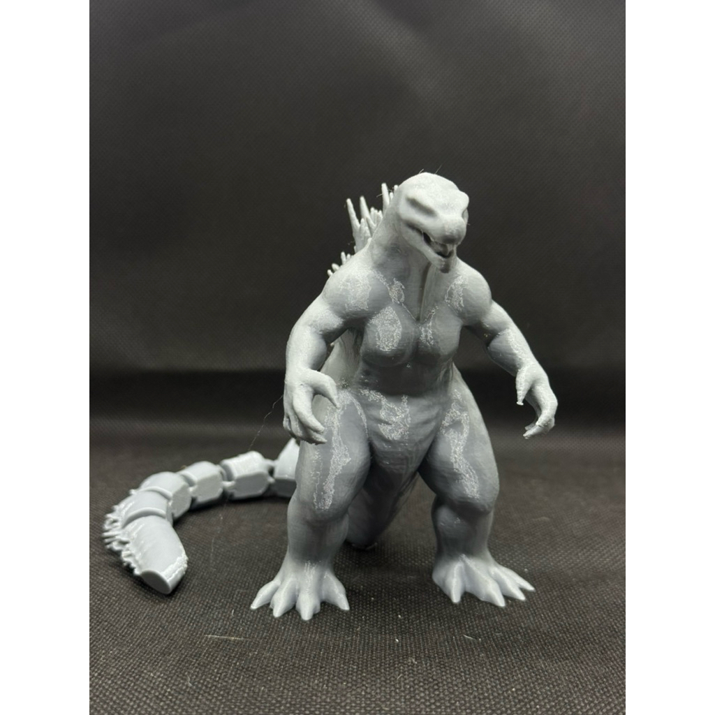 Mô hình Godzilla in 3D, mô hình khủng long đồ chơi trẻ em