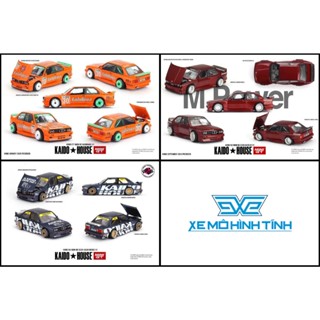  Xe Mô Hình  BMW M3 Các Loại 1:64 Kaido House - MiniGT 