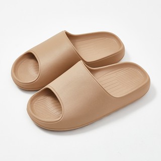  Dép đi trong nhà EVA siêu nhẹ unisex Dép Nam Nữ Bánh Mì Đế Cao 5cm Chống Trơn Trượt Êm Chân 