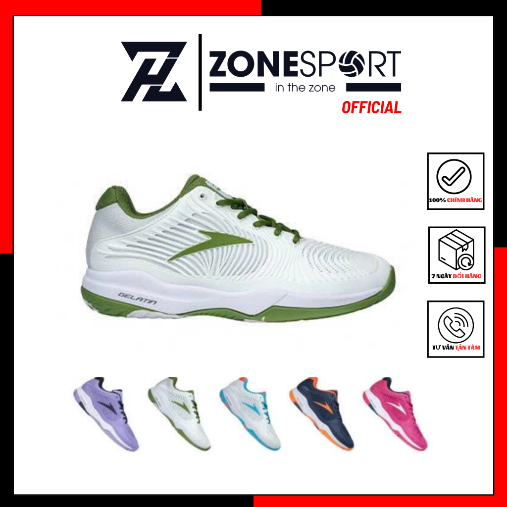 Giày Pickelball Mira Gelatin - Pickelball, Tennis, Cầu Lông sử dụng cho nam và nữ đế êm nhẹ cao cấp