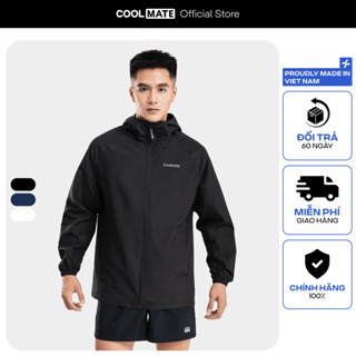 Áo khoác chống nắng nam có mũ Daily Wear trượt nước, chống UV Coolmate