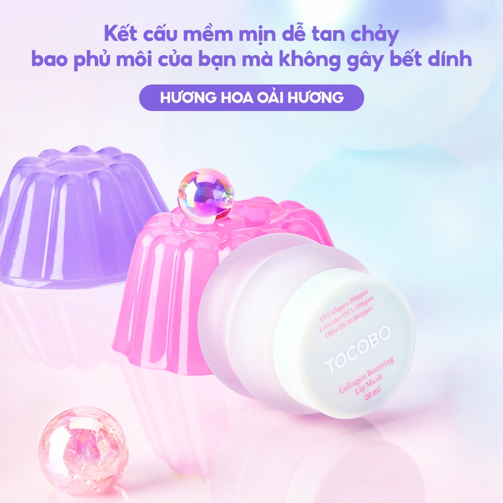 Mặt nạ dưỡng môi căng mọng Tocobo Collagen Boosting Lip Mask 20ml | BigBuy360 - bigbuy360.vn