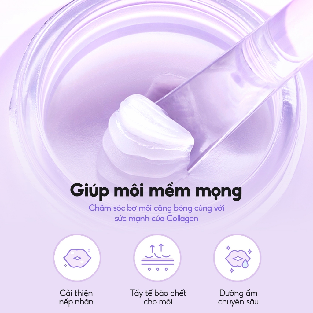 Mặt nạ dưỡng môi căng mọng Tocobo Collagen Boosting Lip Mask 20ml | BigBuy360 - bigbuy360.vn